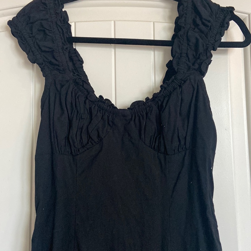 Free people black short dress